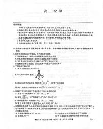河南省九师联盟2026届高三上学期12月联考化学试卷及答案