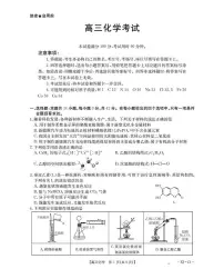 新疆多校2026届高三上学期11月联考化学试卷（PDF版含解析）