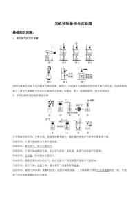 无机物制备综合实验题练习含答案-2026届高考化学一轮专题