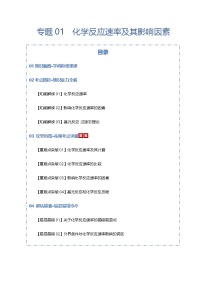 高考化学一轮复习-化学反应速率及其影响因素（知识清单）（全国通用）（原卷版）