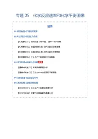 高考化学一轮复习-化学反应速率和化学平衡图像（知识清单）（全国通用）（解析版）