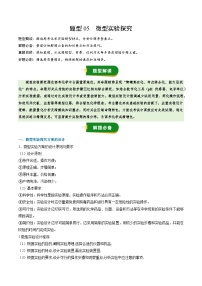 高考化学一轮复习讲义-微型实验探究（解析版）