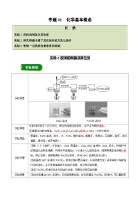 高考化学一轮复习讲义-化学基本概念（解析版）