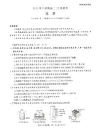 湖南天壹名校联盟2025年下学期高二12月联考化学试题（含答案）