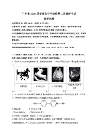 广东省2026届高三上学期12月第二次调研考试化学试卷（Word版附解析）