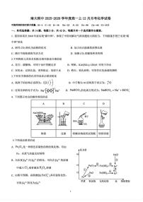 江苏南京大学附属中学2025-2026学年高一上学期12月月考化学试卷