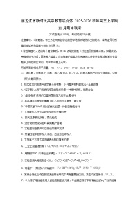 黑龙江省新时代高中教育联合体2025-2026学年高三上学期11月期中联考化学试卷（学生版）