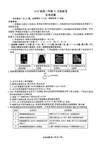 广东省衡水金卷2025-2026学年高三上学期12月联考化学试卷（含答案）