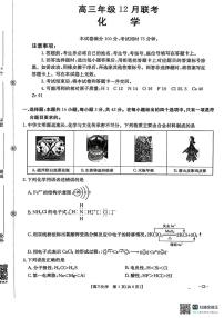 金太阳河北省2026届高三上学期12月联考（26-150C）化学试卷(C2)（含答案）
