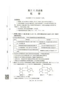 福建省部分学校2026届高三上学期12月联考化学（含答案）试卷
