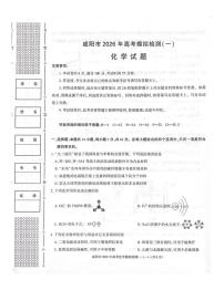 化学丨陕西省咸阳市2026届高三上学期1月高考模拟检测（一）试卷及答案