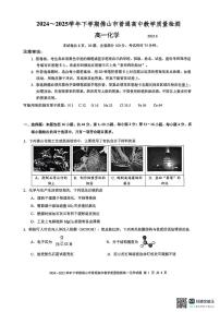 广东省佛山市2024-2025学年高一下学期期末质量检测化学试卷（无答案）