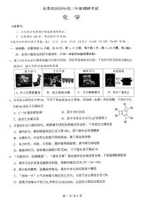 2026届广东省东莞市、揭阳市高三上学期期末调研考试 化学试题+答案