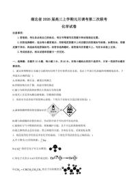 2026届湖北省高三上学期元月调考第二次联考化学试卷（含答案）