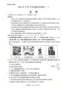化学-广东省湛江市2026年普通高考测试(一)试卷及答案