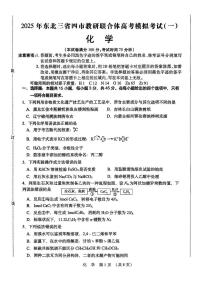 东北三省四市教研联合体2025届高三模拟考试(一)化学试卷(含答案)