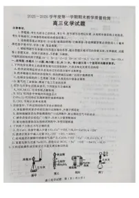 2025-2026学年山东聊城市高三上学期期末化学试题（含答案）