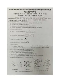 湖北省鄂东南省级示范高中教育教学改革联盟学校2024-2025学年高二下学期4月期中联考化学试卷 含解析