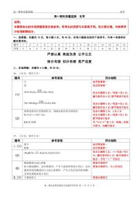 辽宁省点石联考2028届高一上学期期末质量监测化学试题及答案