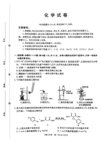 金太阳湖南省2026届高三上学期1月期末联考化学试卷（含答案）