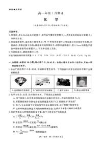 2025-2026学年河南省漯河市高一上期末化学试卷（含答案）