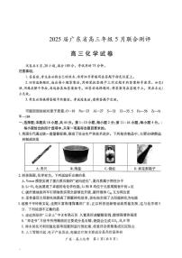 广东省部分学校2025届高三下学期5月联考 化学试卷