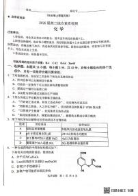 安徽枞阳县浮山中学等校2025-2026学年高三下学期开学化学试题