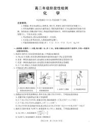 金太阳甘肃省陇南地区2025-2026学年高二上学期阶段性检测化学试卷（含答案）
