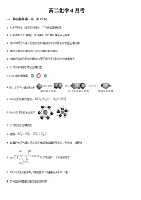 吉林省通化市梅河口市第五中学2024-2025学年高二下学期4月月考化学试卷（含答案）