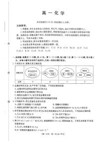 金太阳广东省2028届高一上学期1月期末联考248A化学试卷(含答案)