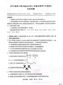 2025届高三下学期部分重点中学3月联合测评(T8联考)化学试卷（河北版）（含答案）
