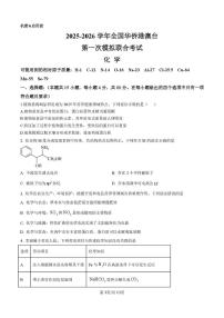 2026届广东华侨港澳台高三下学期3月第一次联合模拟化学试题+答案