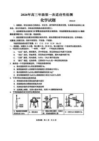 2026年青岛高考一模化学试题及答案