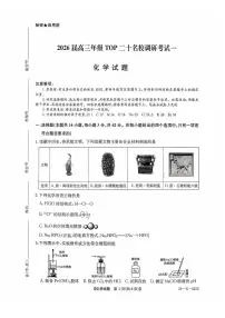 河南省TOP二十名校2025-2026学年高三上学期调研考试(一)化学试卷(含答案)