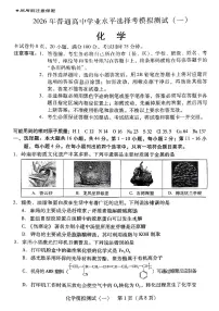 （广东一模）广东省2026年普通高等学校招生全国统一考试高考模拟测试（一）化学试卷及答案