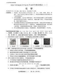 广东省2026届高三下学期普通高等学校招生全国统一考试模拟测试（一）化学试卷(（含解析）