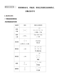2026高三二轮专题复习化学习题_专题八　主观题突破1　有机物的命名、官能团、有机反应类型及结构简式、方程式的书写（含解析）