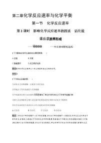 人教版 (2019)选择性必修1实验活动2 强酸与强域的中和滴定优秀第2课时2课时课后作业题