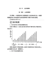 化学必修 第一册第二节 元素周期律第一课时教案