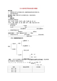 高考化学知识点复习教案16