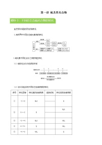 高中化学人教版 (2019)必修 第二册第一节 硫及其化合物学案及答案