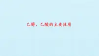 高中实验活动9 乙醇、乙酸的主要性质课文配套ppt课件
