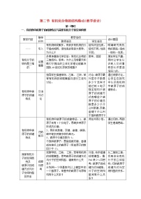 2020-2021学年第二节 有机化合物的结构特点教案