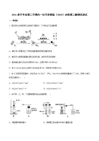2021春学年度第二学期高一化学苏教版(2019)必修第二册期末测试卷