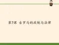 高中历史岳麓版必修1 政治文明历程第7课 古罗马的政制与法律备课ppt课件
