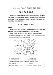 山东省济宁市2020-2021学年高二下学期期中教学质量检测历史试卷