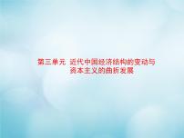 高中历史人教版 (新课标)必修2 经济史9 近代中国经济结构的变动示范课课件ppt
