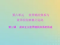 2023版新教材高考历史一轮总复习第六单元第12课资本主义世界殖民体系的形成课件部编版必修中外历史纲要下