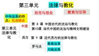 高中历史人教统编版选择性必修1 国家制度与社会治理第8课 中国古代的法治与教化背景图课件ppt