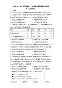 【高考专题复习】高考历史专题复习-专题20《两次世界大战、十月革命与国际秩序的演变》典例卷（含解析）（全国通用）